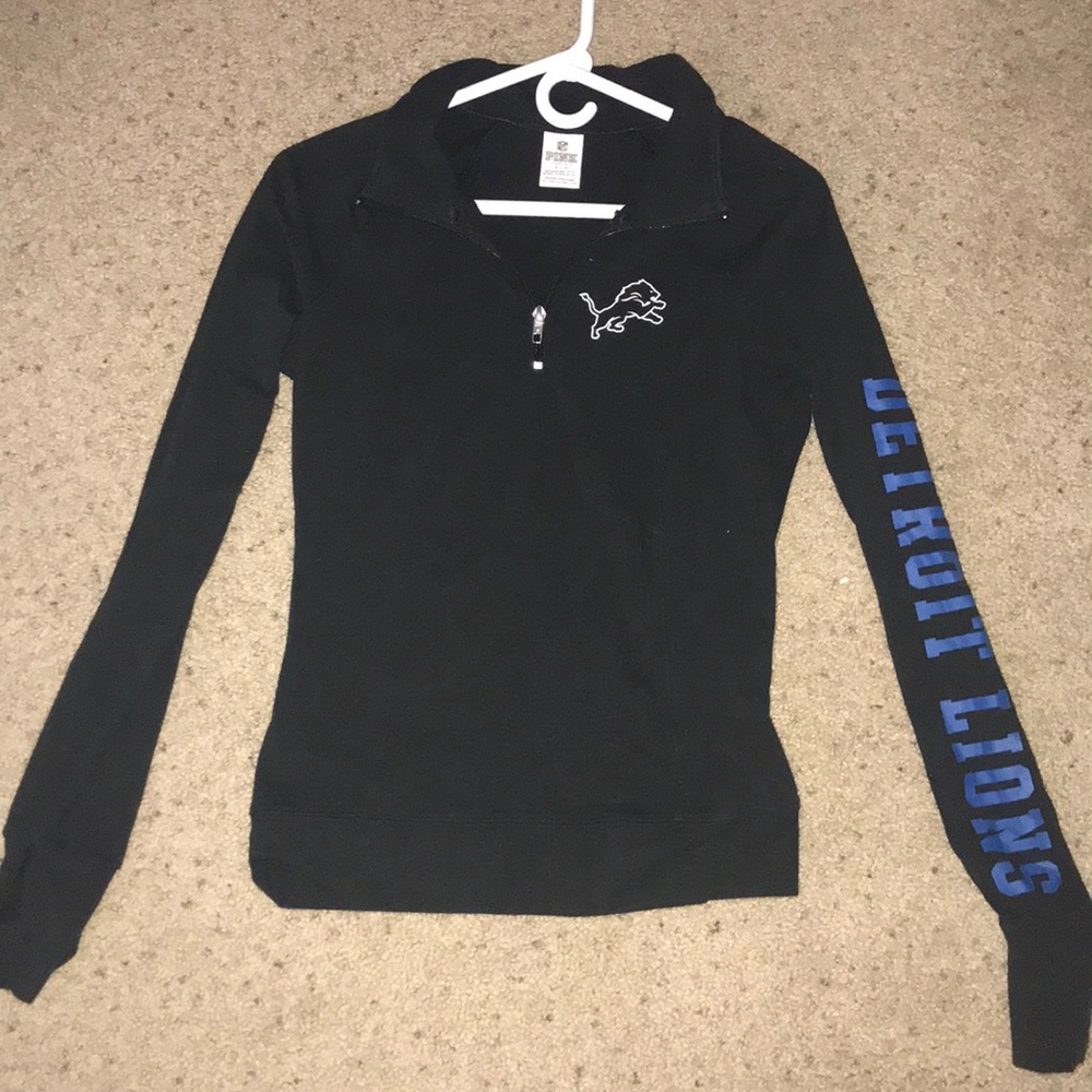 Detroit Lions VS PINK Half Zip